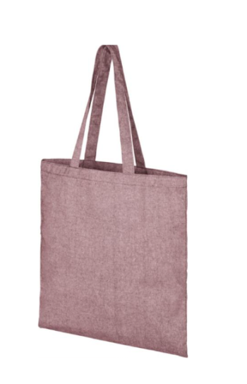 Pheebs kangaskassi 150 g/m² etutaskulla, kierrätyspuuvillaa, 9 litraa