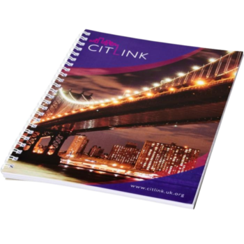 Desk-Mate® kierremuistikirja, A4 - Valkoinen