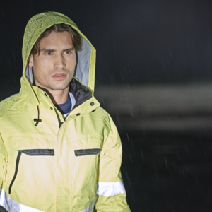 1283 Vedenpitävä Kuoritakki Hi-Vis